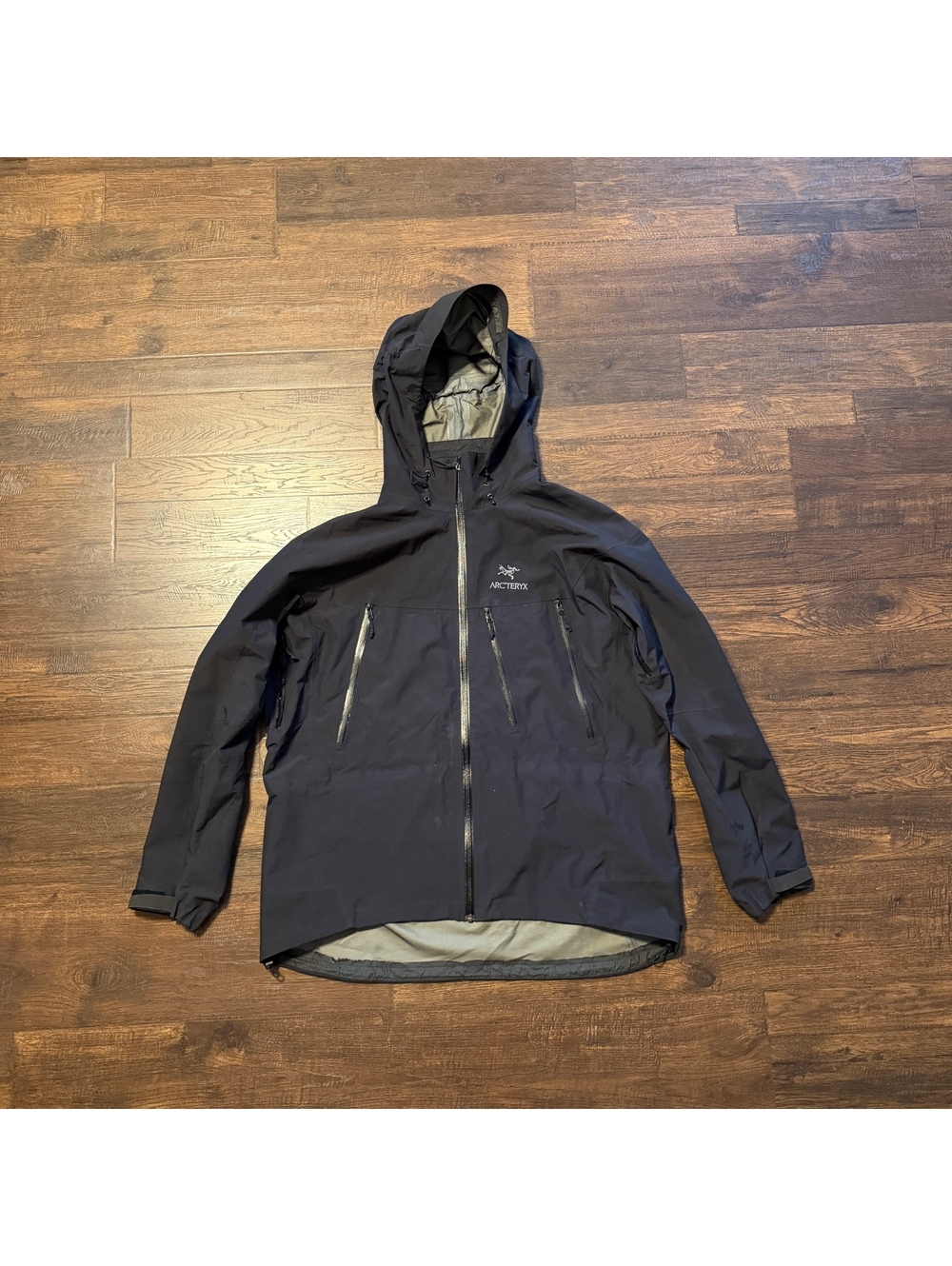 Arcteryx Theta AR Jacket Mens XXL Black Gore Tex Pro Shell Rain Jacket Vintage